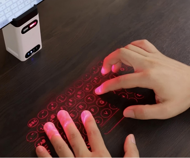 The Virtual Laser Keyboard — лазерна Bluetooth-клавіатура
